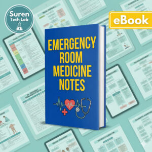 Emergency Room Medicine Study Guide: ER Nursing Clinical Notes (Digital Download)