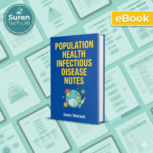 Infectious Disease Nursing Notes: Population Health Study Guide (Digital Download)