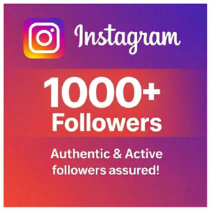 1000 Instagram Followers | Grow Your Instagram engagement Fast | Safe & No Password Required