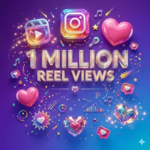 1 Million Instagram Reel Views - Viral Instagram Growth - Fast Delivery & Safe - Real Engagement
